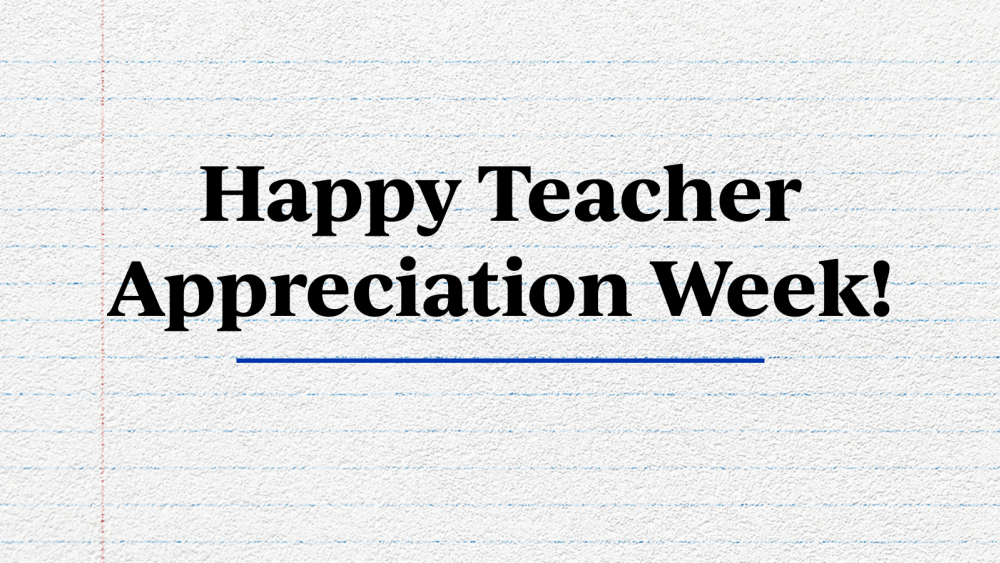 Teacher Appreciation Week NEA